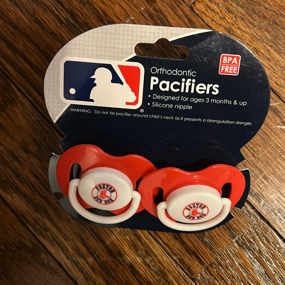 Boston Red Sox pacifiers